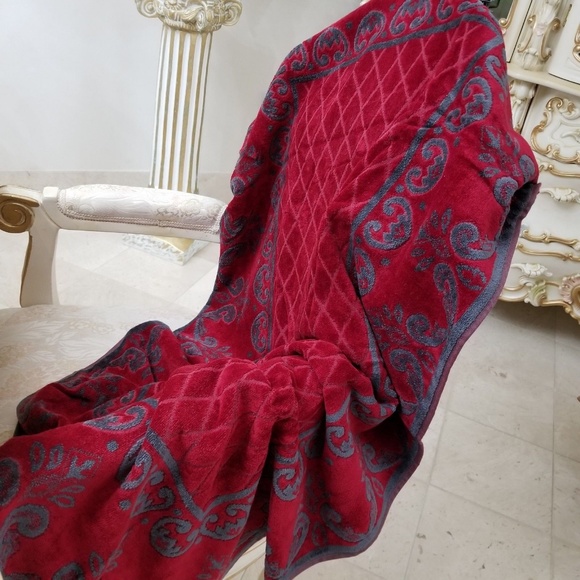 DolceVita Rio Cotton Velour 6 Piece Bath Towel Set - Picture 5 of 8